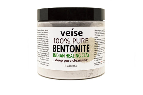 Bentonite Indian Detox Clay - Face, Hair, Body