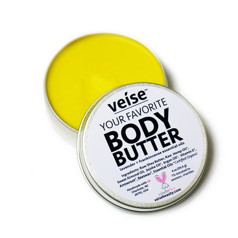 Veise Beauty Your Favorite Body Butter - Organic Skincare - Lavender Frankincense