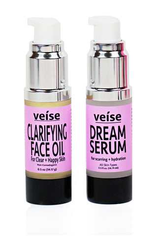 Veise Beauty Clear Skin Subscription Bundle for acne -organic skincare