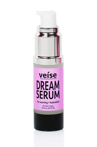 Veise Beauty Dream Serum - Hyaluronic Acid and Vitamin C serum for acne scarring, hyperpigmentation, anti-aging, hydrated skin. Organic Serum and Skincare