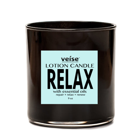 Relax 2-in-1 Body Lotion Candle - FRË Cosmetics 