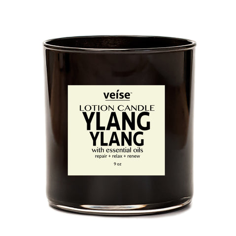 Ylang Ylang 2-in-1 Body Lotion Candle - FRË Cosmetics 